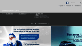 What Hyundaiherencia.mx website looked like in 2016 (7 years ago)