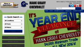 What Hankgraffdavison.com website looked like in 2016 (7 years ago)