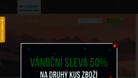 What Hasky.cz website looked like in 2016 (7 years ago)