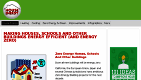 What House-energy.com website looked like in 2016 (7 years ago)