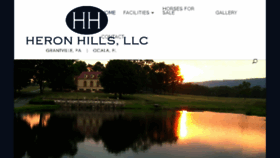What Heron-hills.com website looked like in 2016 (7 years ago)