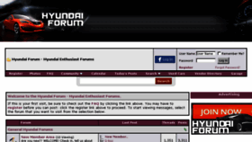 What Hyundaiforum.com website looked like in 2016 (7 years ago)
