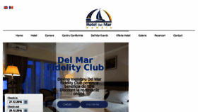 What Hoteldelmar.ro website looked like in 2016 (7 years ago)