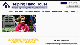 What Helpinghandhouse.org website looked like in 2016 (7 years ago)