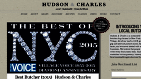 What Hudsonandcharles.com website looked like in 2016 (7 years ago)