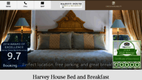 What Harveyhousebb.com website looked like in 2016 (7 years ago)
