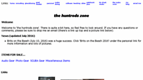 What Huntrods.com website looked like in 2016 (7 years ago)