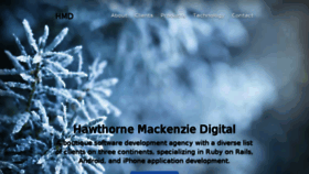 What Hawthornemackenzie.com website looked like in 2016 (7 years ago)