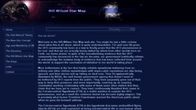 What Hillwilsonstarmap.net website looked like in 2016 (7 years ago)