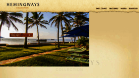 What Hemingways-collection.com website looked like in 2016 (7 years ago)