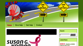 What Helpfirsttn.org website looked like in 2016 (7 years ago)