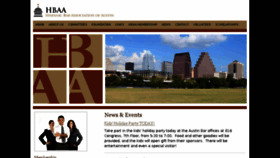 What Hispanicbaraustin.com website looked like in 2016 (7 years ago)