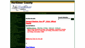 What Herkimercounty.org website looked like in 2016 (7 years ago)