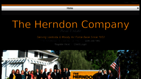 What Herndoncompanyrealestate.com website looked like in 2016 (7 years ago)