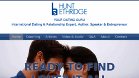 What Huntforadvice.com website looked like in 2016 (7 years ago)