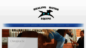 What Healinghandsequine.com website looked like in 2016 (7 years ago)
