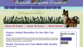What Herbsforyourpets.com website looked like in 2016 (7 years ago)