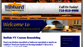What Hibbardhomeimprovement.net website looked like in 2016 (7 years ago)