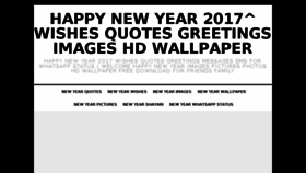 What Happynewyearwisheswallpapers.com website looked like in 2016 (7 years ago)