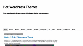 What Hotwpthemes.com website looked like in 2016 (7 years ago)