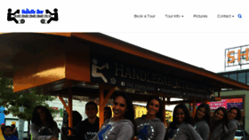 What Handlebardetroit.com website looked like in 2016 (7 years ago)