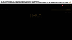 What Hardyfishing.co.uk website looked like in 2016 (7 years ago)