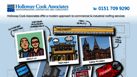 What Hollowaycook.com website looked like in 2016 (7 years ago)