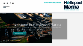 What Hartlepool-marina.com website looked like in 2016 (7 years ago)