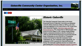 What Historicgalesville.org website looked like in 2016 (7 years ago)