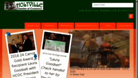 What Holtvillechamber.org website looked like in 2016 (7 years ago)