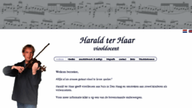 What Haraldterhaar.com website looked like in 2017 (7 years ago)