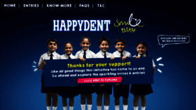 What Happydentsmileplease.com website looked like in 2017 (7 years ago)