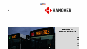 What Hanoverdisplays.com website looked like in 2017 (7 years ago)