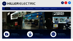 What Hillerelectric.com.bo website looked like in 2017 (7 years ago)
