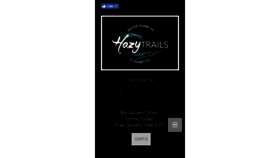 What Hazytrails.co.uk website looked like in 2017 (7 years ago)
