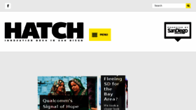 What Hatch-mag.com website looked like in 2017 (7 years ago)