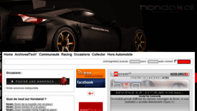 What Honda4all.com website looked like in 2017 (7 years ago)