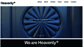 What Heavenly.co.uk website looked like in 2017 (7 years ago)