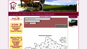 What Hotels-restaurants.fr website looked like in 2017 (7 years ago)