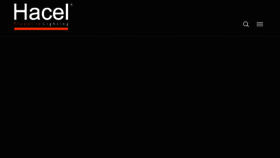 What Hacel.co.uk website looked like in 2017 (7 years ago)
