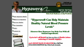 What Hypavera.com website looked like in 2017 (7 years ago)
