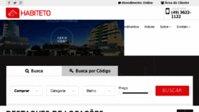 What Habiteto.com.br website looked like in 2017 (7 years ago)