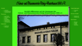What Heimatverein-kw.de website looked like in 2017 (7 years ago)
