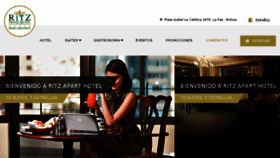 What Hotel-ritz-bolivia.com website looked like in 2017 (7 years ago)