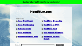 What Hoodriver.com website looked like in 2017 (8 years ago)