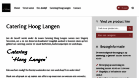 What Hooglangen.nl website looked like in 2017 (7 years ago)