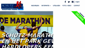 What Hoornmarathon.nl website looked like in 2017 (7 years ago)