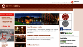 What Hotel-mitra.si website looked like in 2017 (7 years ago)