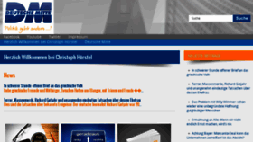 What Hoerstel.ch website looked like in 2017 (7 years ago)
