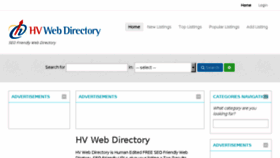 What Hvwebdirectory.com website looked like in 2017 (7 years ago)